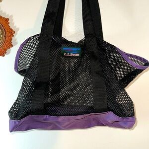 LL bean mesh bag